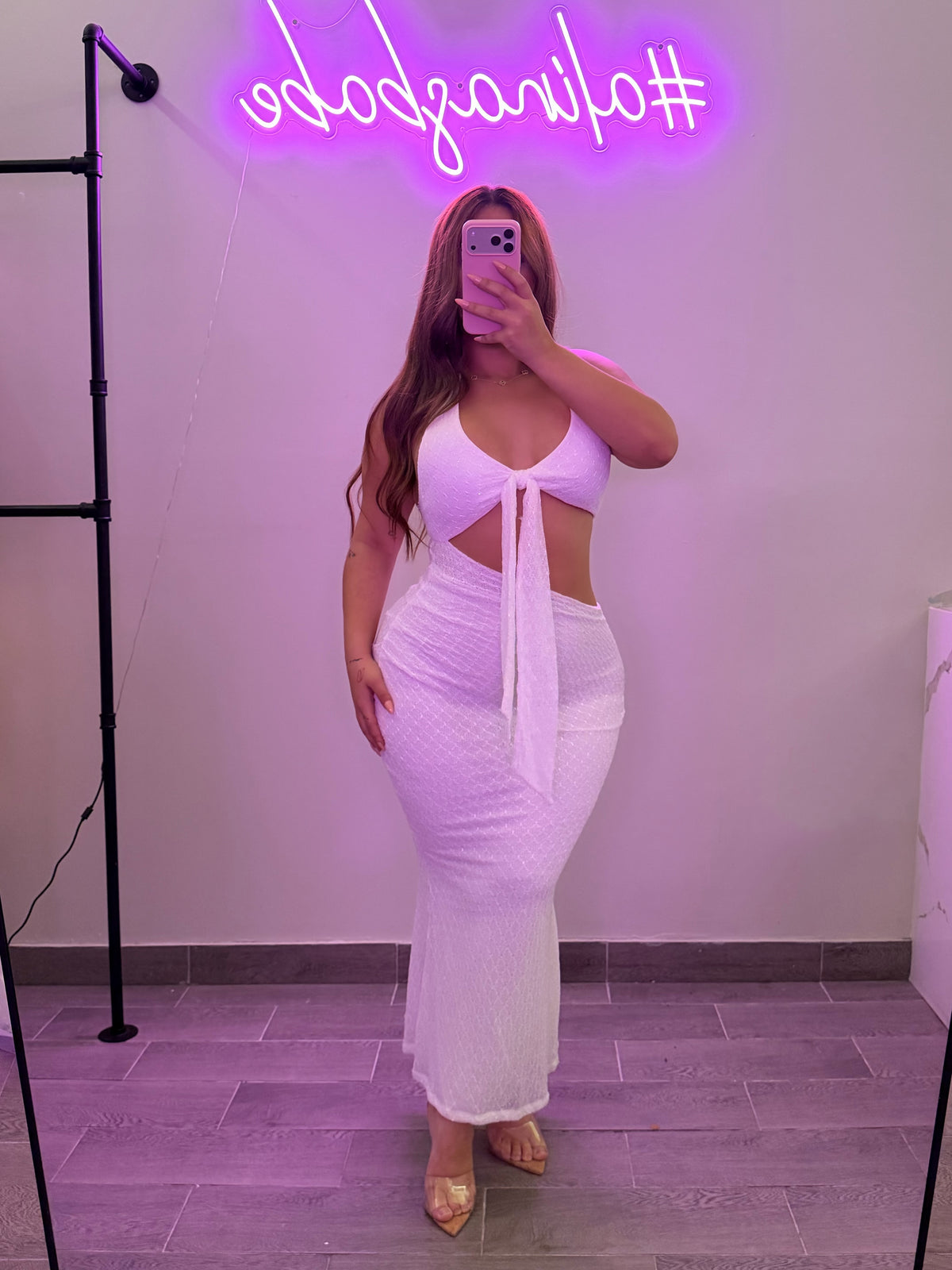 SANDY MAXI DRESS (WHITE)