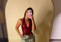 DELPHINE CORSET (BURGUNDY)