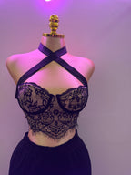 CROP CORSET