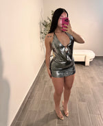 SAWYER METALLIC DRESS