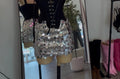CELINE SKIRT (SILVER)
