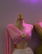 AGATHA TOP (PINK)