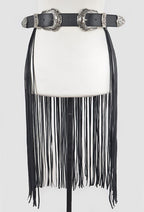 BUCKLE FRINGE BELT