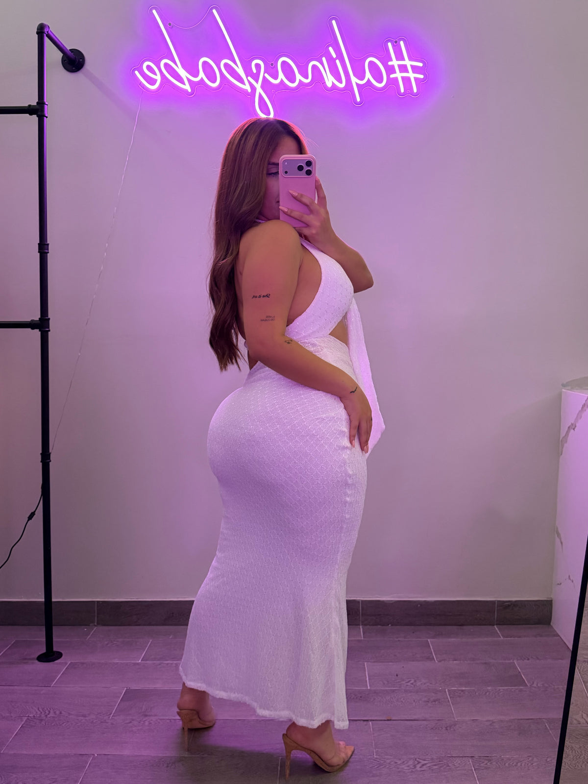 SANDY MAXI DRESS (WHITE)