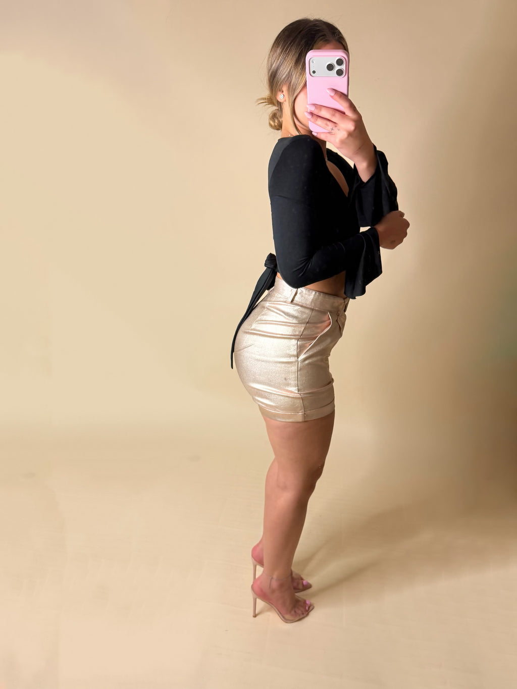 EVIE SHORT (GOLD)