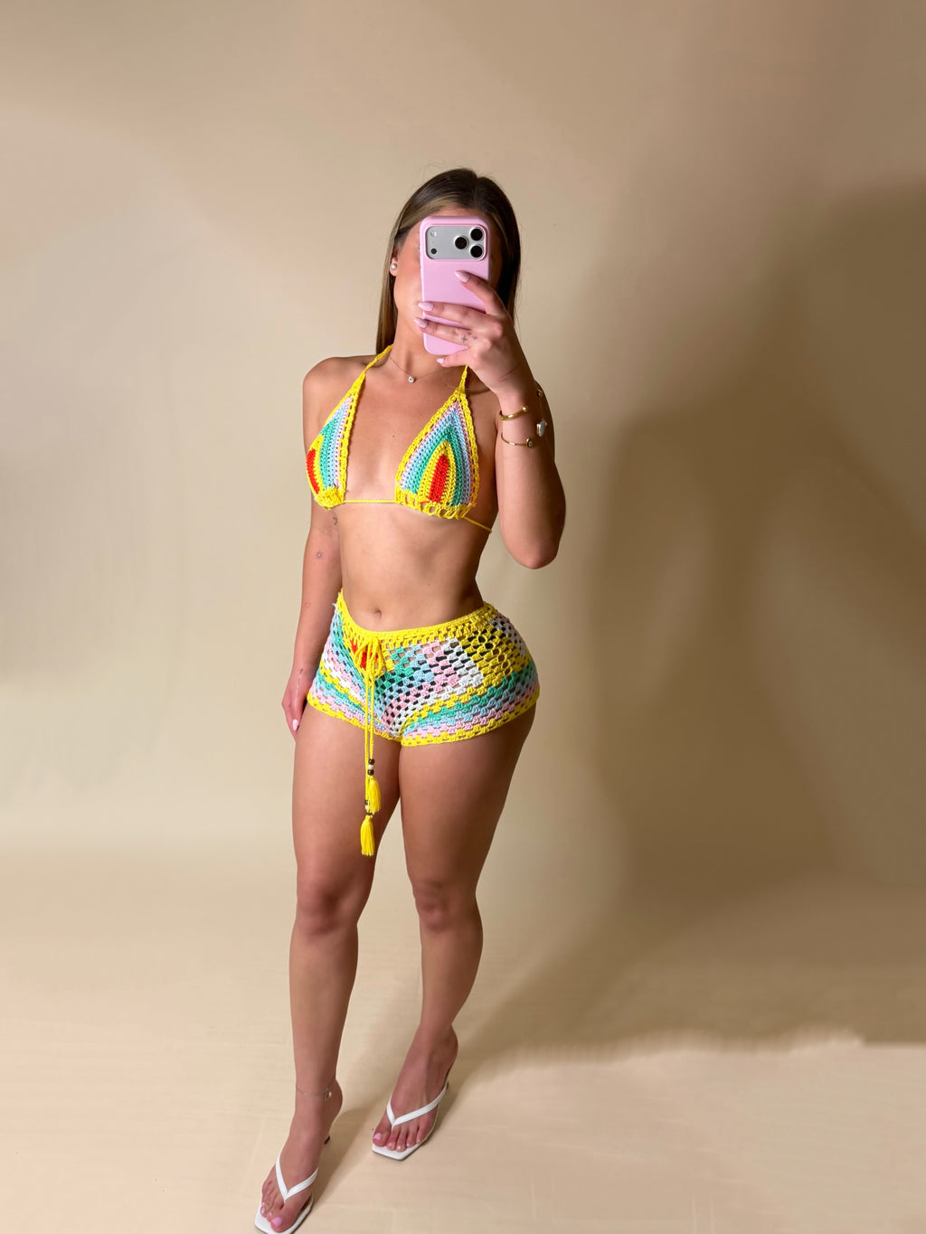 KNITTED SUNNY SET