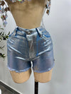 PARTY GIRL SHORT (SILVER)