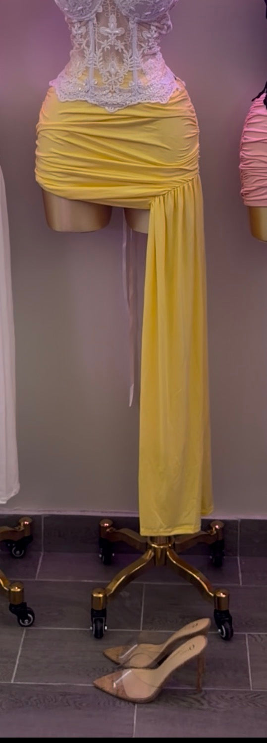 AGATHA SKIRT (YELLOW)
