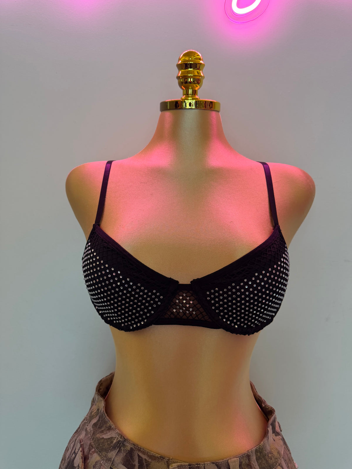 FANNY  BRA (BLACK)