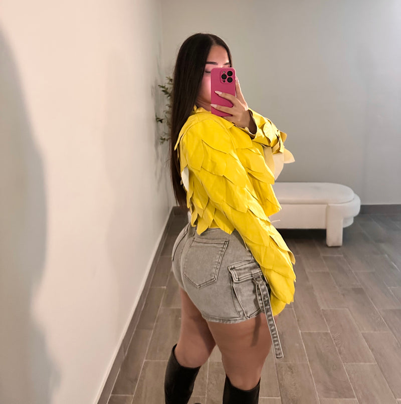 BRANDY JACKET (YELLOW)