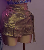 DEVINE SKORT (GOLD)