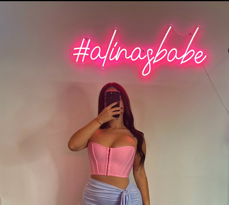 AMAIA CORSET (PINK)