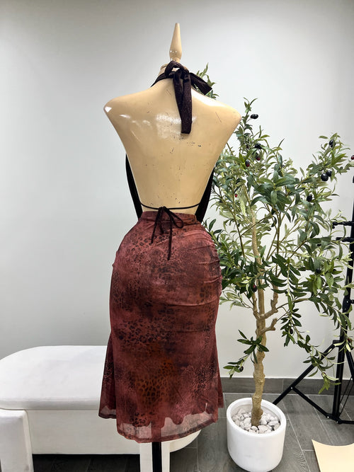 AMBAR TOP (BROWN)
