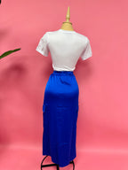 SANTORINI MIDI SKIRT