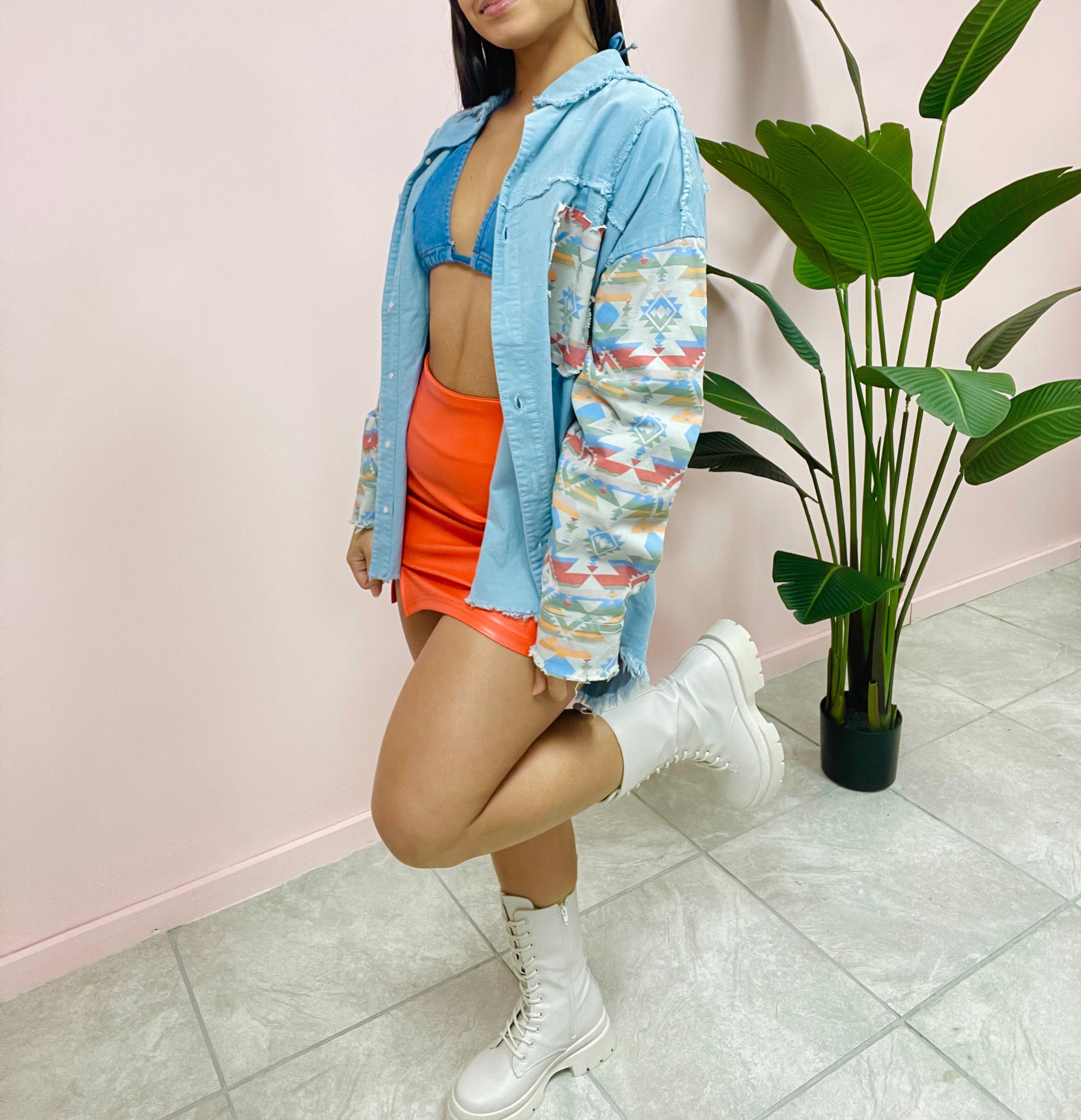 AUTUMN JACKET (BLUE)