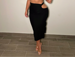 OLIVIA SKIRT (BLACK)