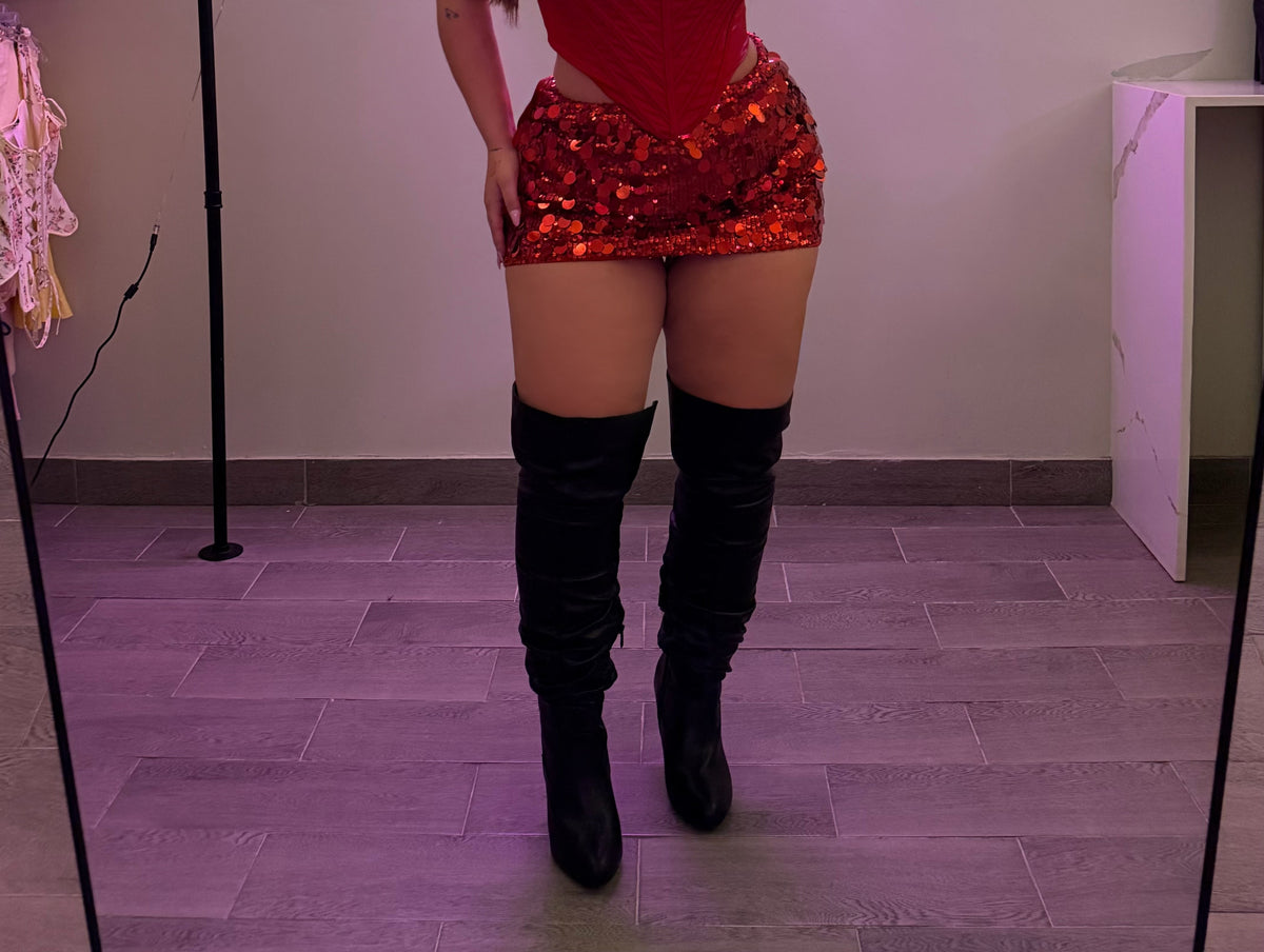 ALESSIA SKIRT (RED)