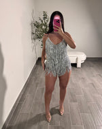 CABARET ROMPER (SILVER)