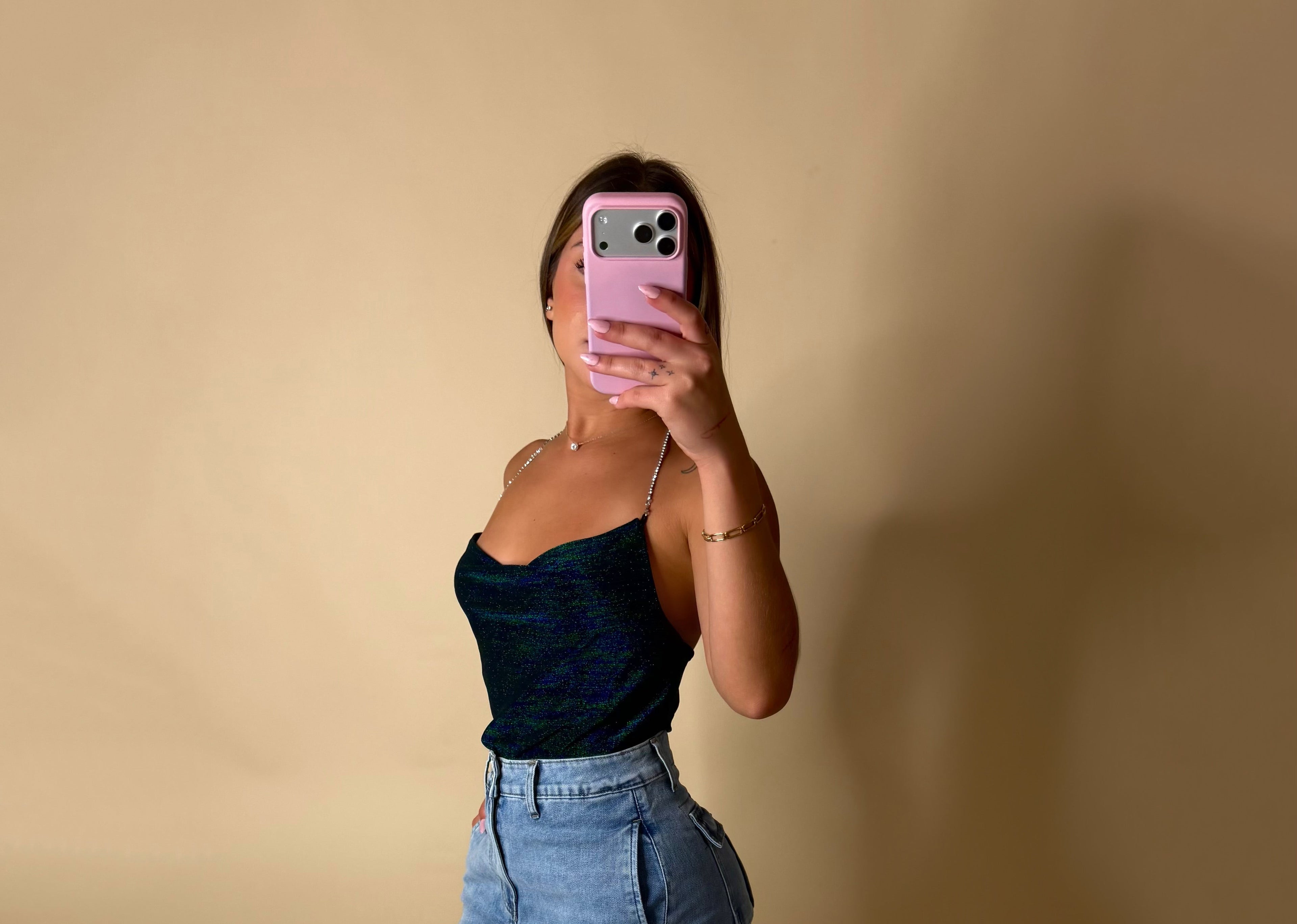 COWL NECK TOP