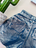 SASSY CARGO SHORT (SILVER)