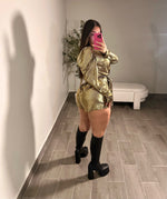 PARTY ALL NIGHT ROMPER (GOLD)