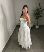 SANTORINI DRESS (WHITE)