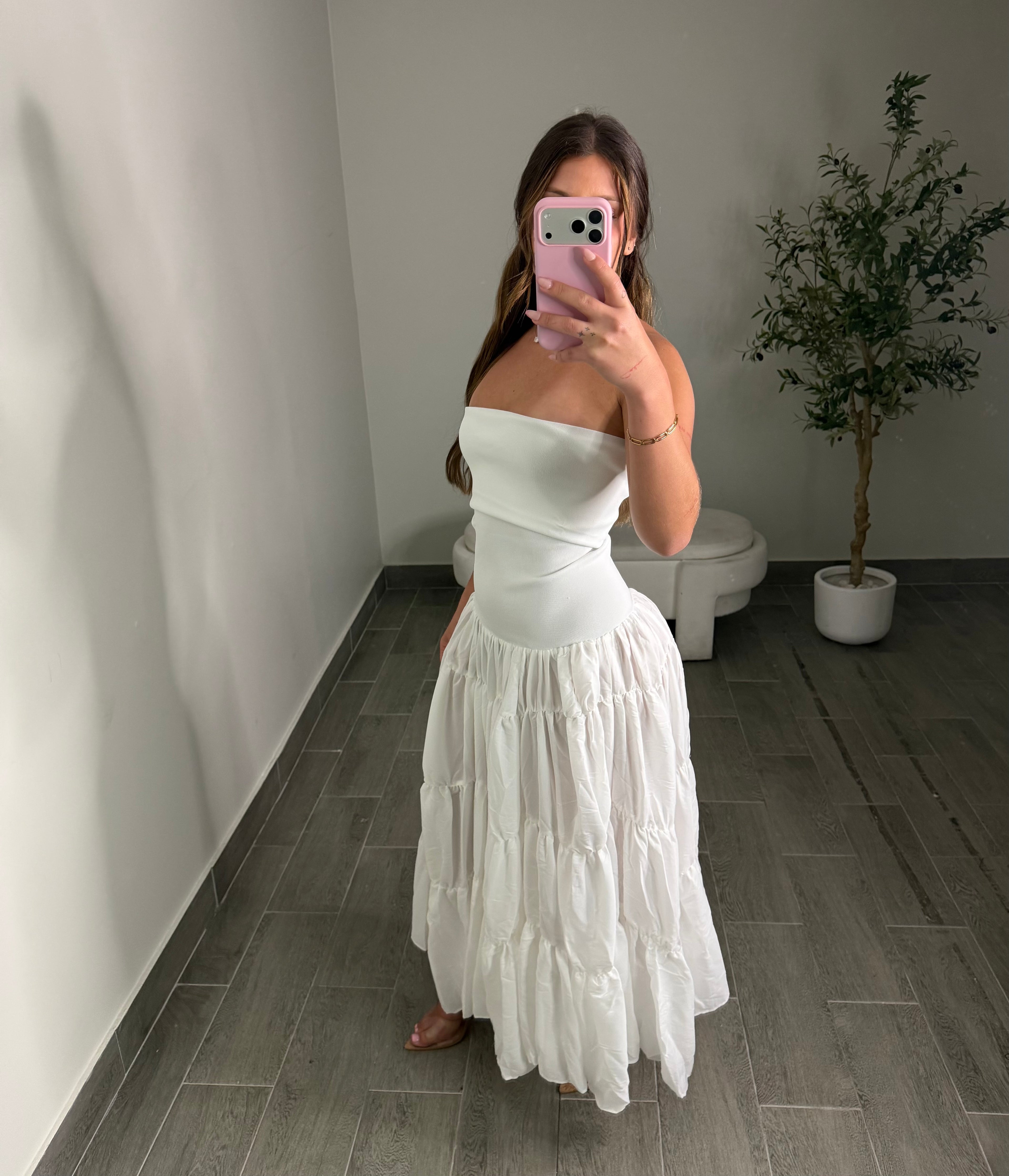 SANTORINI DRESS (WHITE)