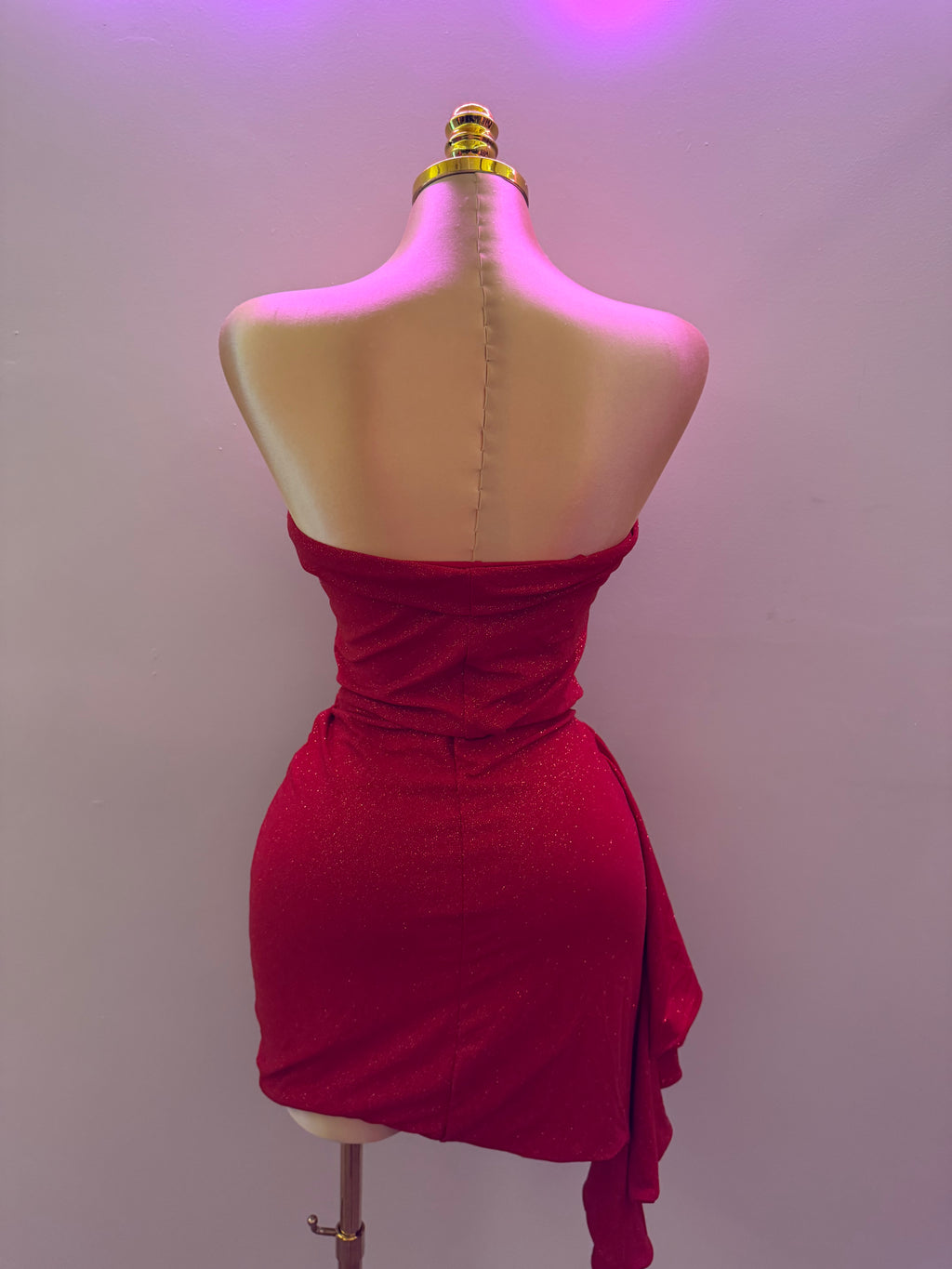 MEGAN DRESS (RED)