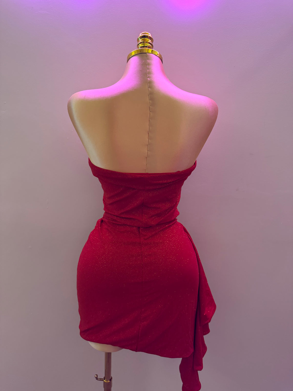 MEGAN DRESS (RED)