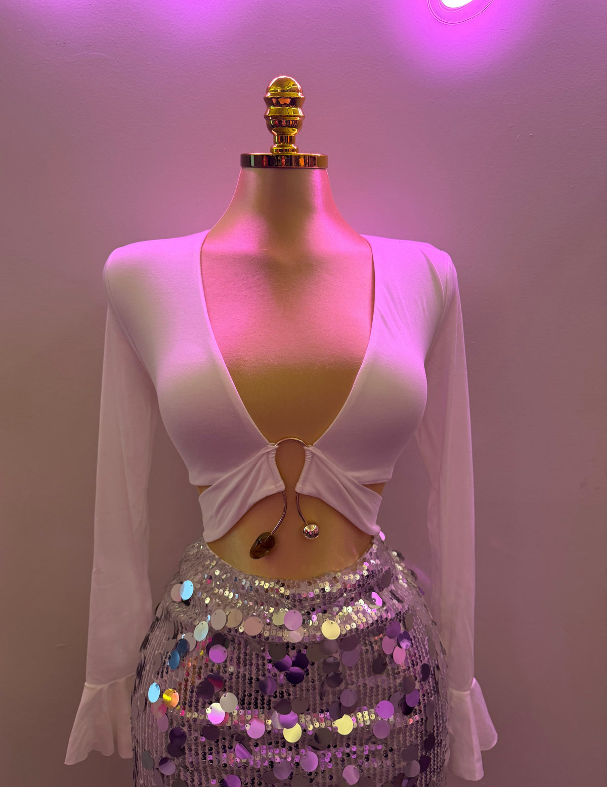 ROMA CROP TOP (WHITE)