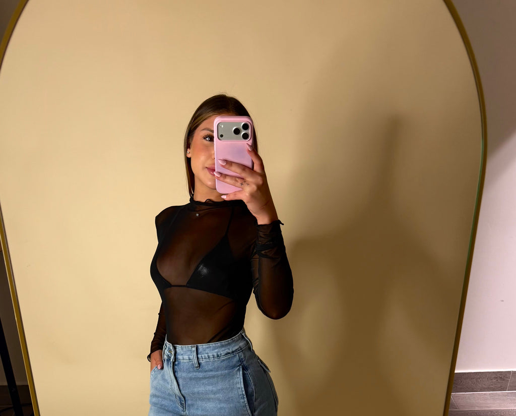 MESH SHEER TOP