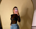 MESH SHEER TOP