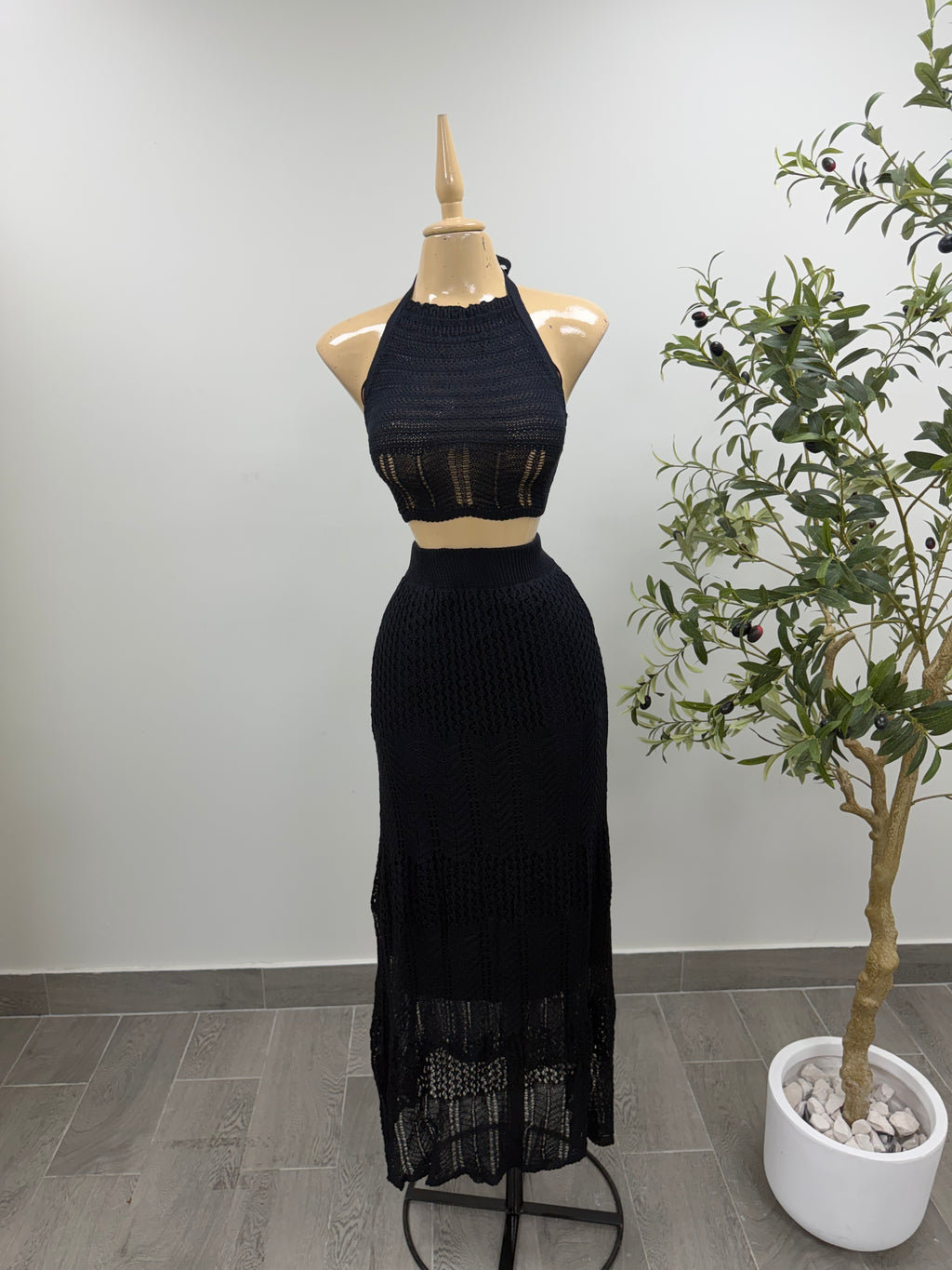 LUCILLE SET (BLACK)