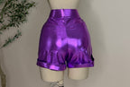METALLIC SHORT (PURPLE)