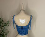 DESTINY DENIM TOP