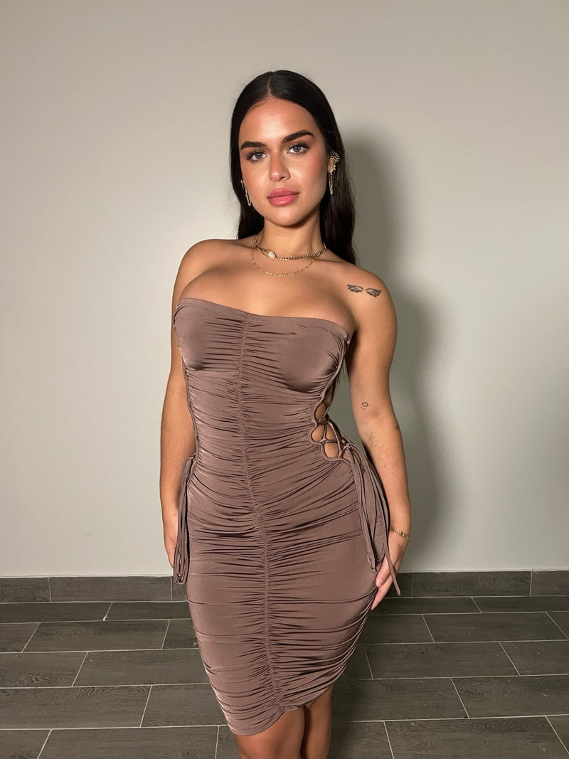 KIMORA DRESS (TOAST )