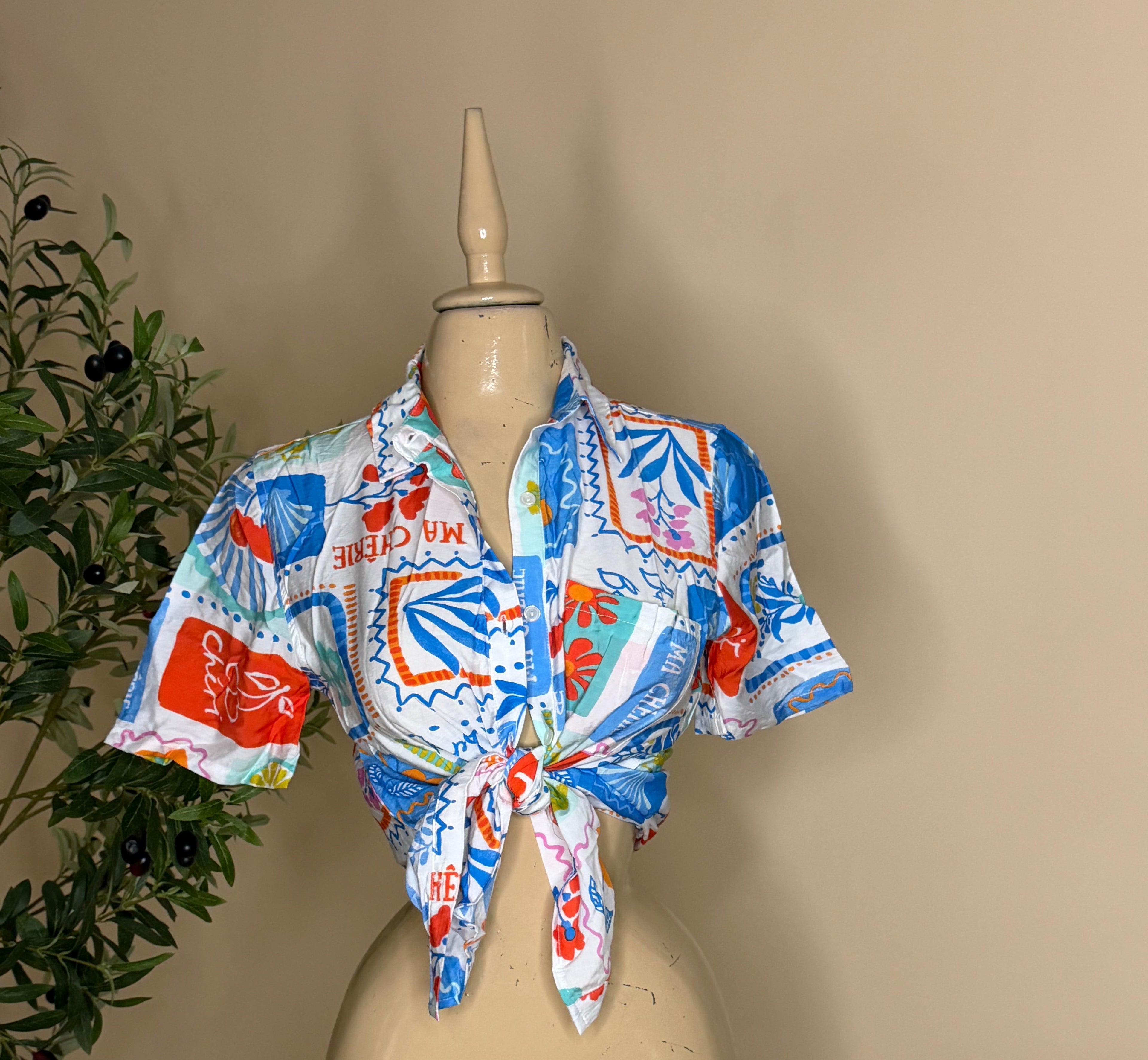 COASTAL TOP (BLUE)