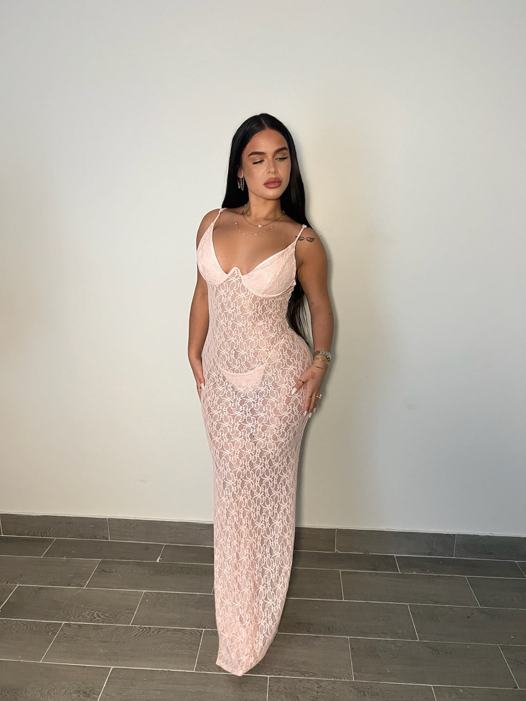 ATHENA DRESS (BLUSH)