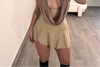 CHIARA SKORT (TAUPE)
