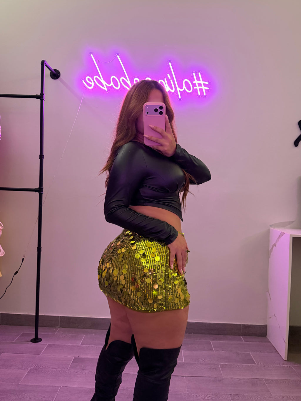 ALESSIA SKIRT (GREEN)