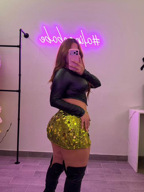 ALESSIA SKIRT (GREEN)
