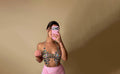 DOLL TOP (SILVER MULTI)