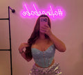 BECCA CORSET (AQUA)