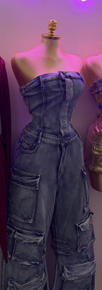 CIARA CARGO JUMPSUIT