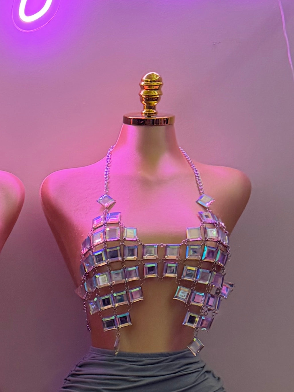 DOLL TOP (SILVER MULTI)