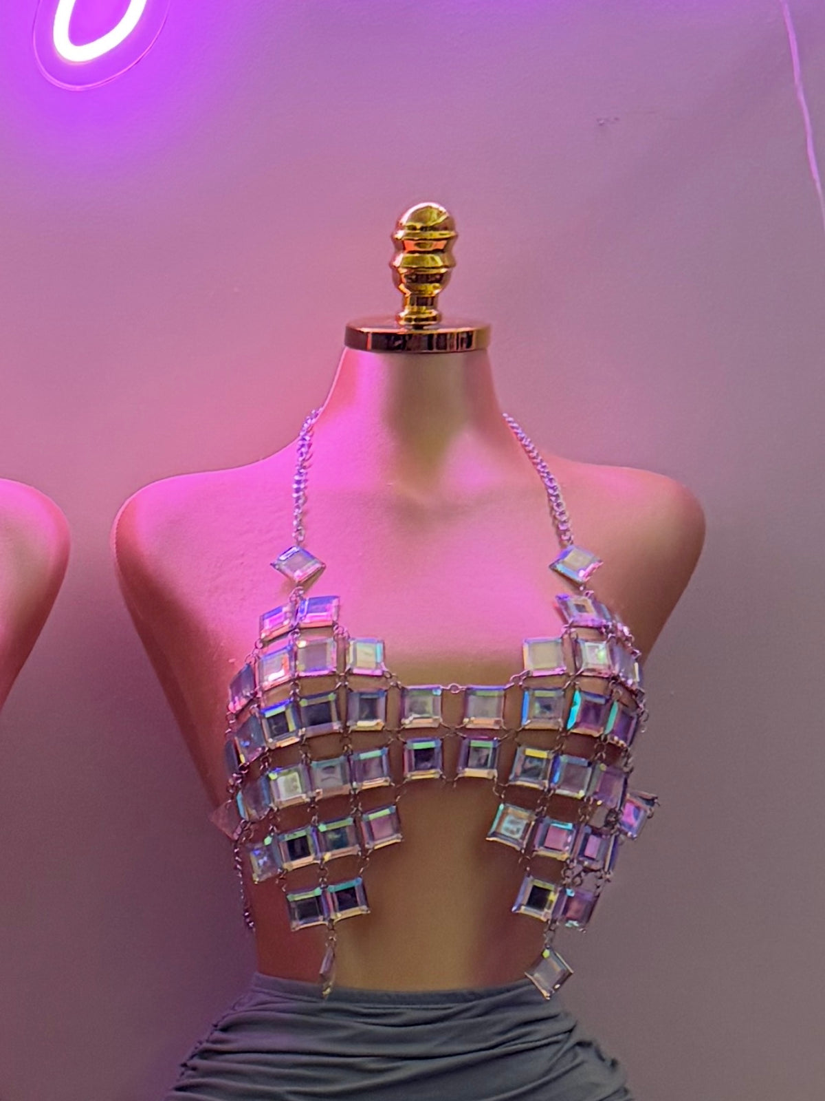 DOLL TOP (SILVER MULTI)
