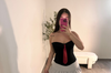 TUXEDO CORSET (BLACK)