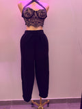 TERRY BARREL JOGGERS