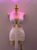MISHKA DRESS (WHITE)