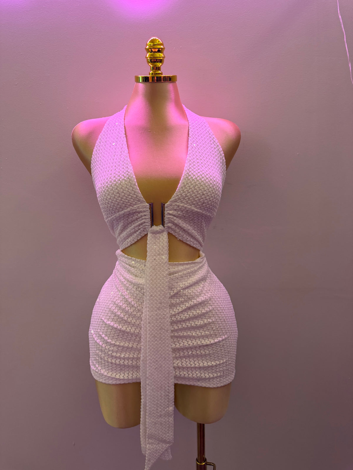 MISHKA DRESS (WHITE)